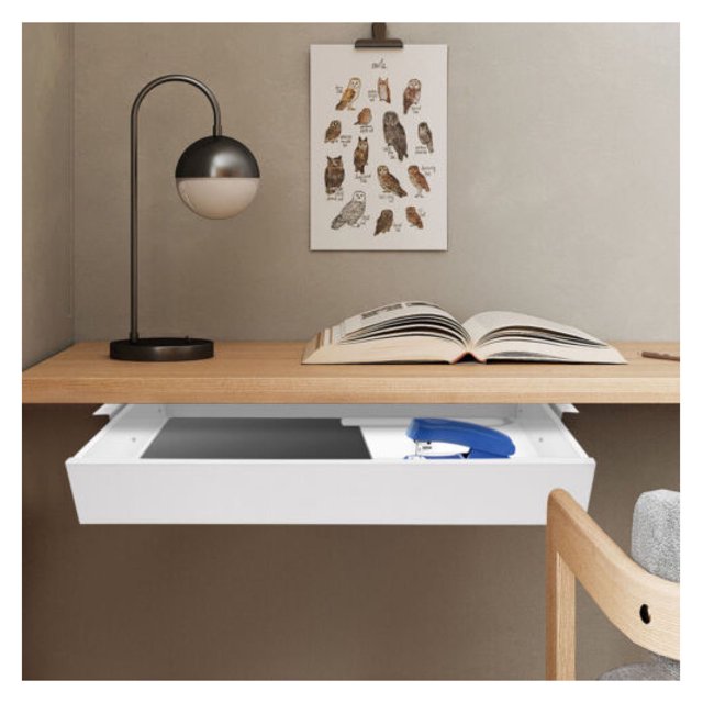 ZHI22 Stand Up Desk Store AddOn Office Sliding UnderDesk Drawer