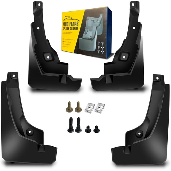 ZHIBO Mud Flaps for Toyota RAV4 2020-2023, 4-PC Set, Universal Protection