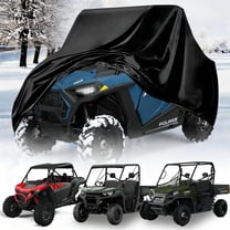 ZHIBO Universal UTV Cover for 2-3 Seater, Windproof Waterproof Protection