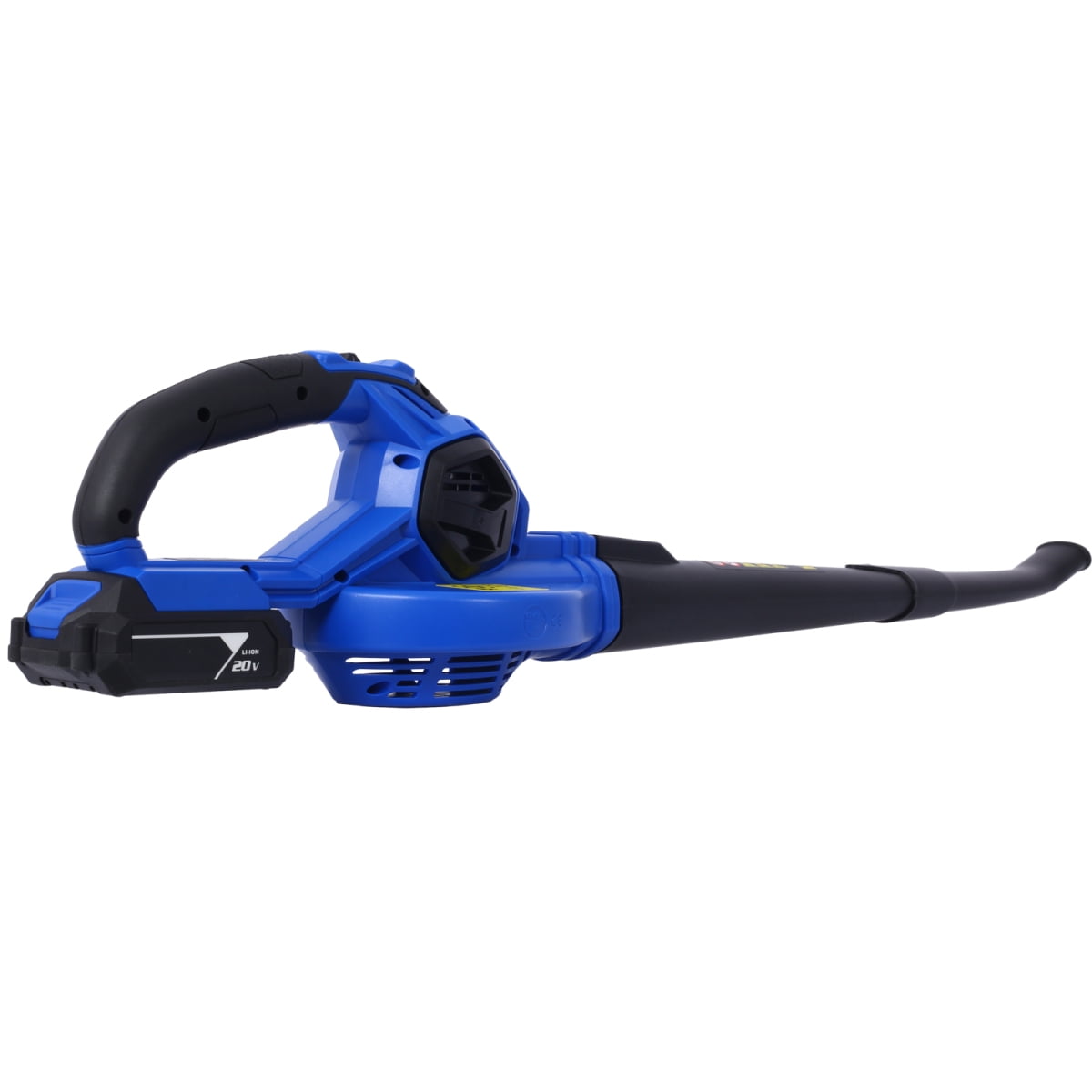 ZHICHUN 20V Cordless Leaf Blower with Battery & Charger 2 Speed Adjustable Electric Blower Lightweight Handheld Outdoor Cleaner for Lawn Patio Leaves and Snow Black Blue
