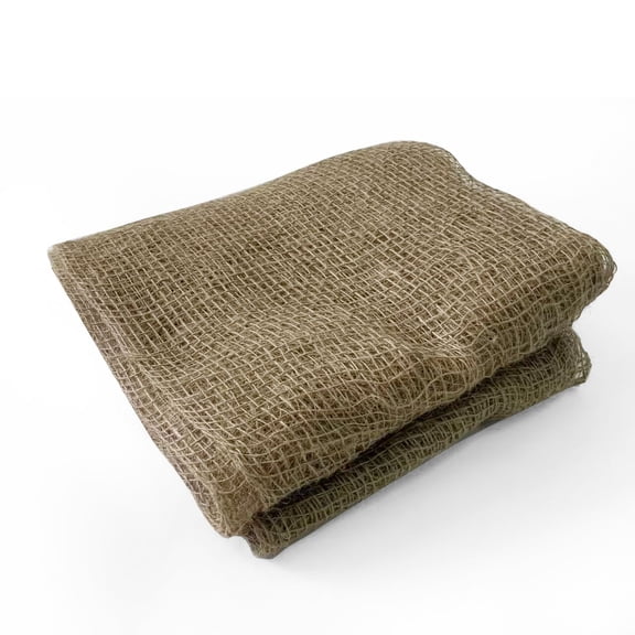 ZHICHUN 3.3ft×33ft Natural Jute Mesh Slope Protection Netting Eco-Friendly Erosion Control Net for Soil Stabilization Landscaping
