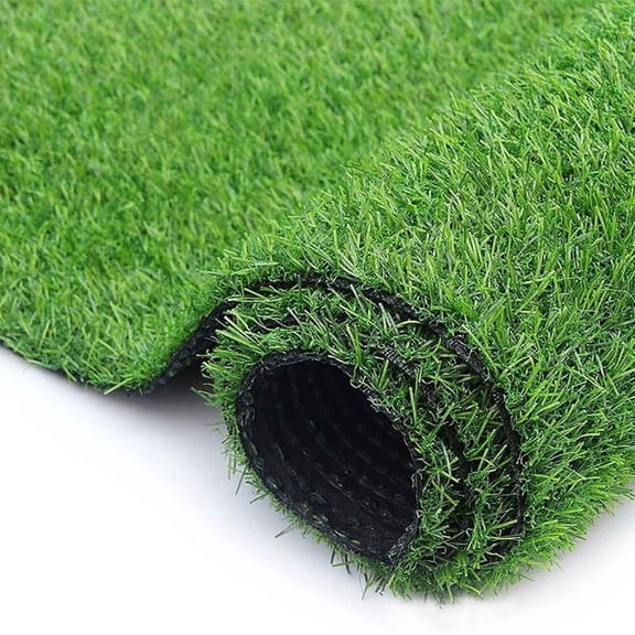 ZHICHUN  5FT x 10FT Artificial Grass Turf 0.8 Synthetic Fake Grass Indoor/Outdoor Astroturf for Garden Yard Patio Balcony Gym