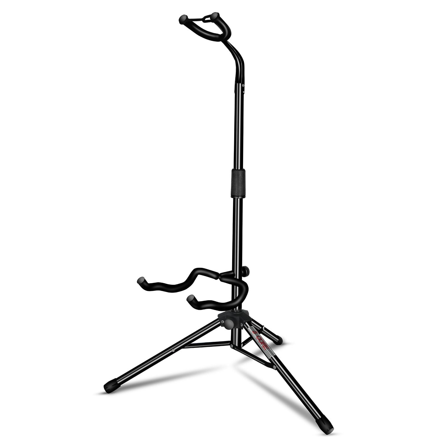 ZHICHUN Adjustable Heavy Duty Guitar Stand Folding Tripod Floor Stand with Neck Holder for Acoustic Electric Bass Cello