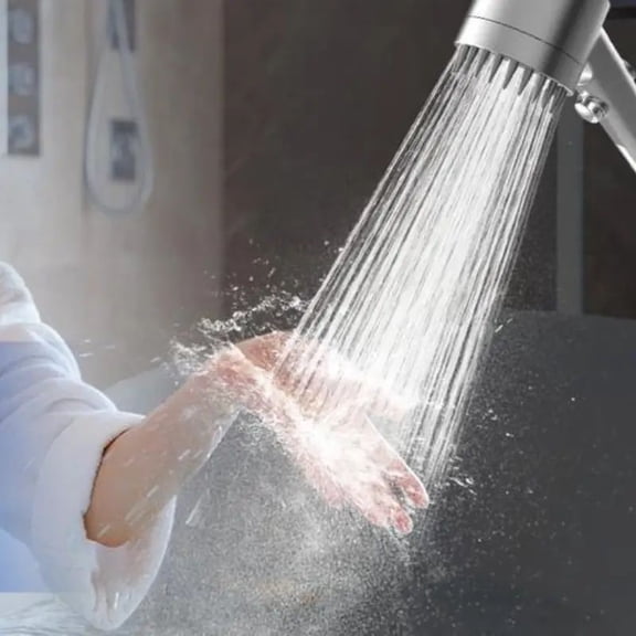 ZHICHUN Advanced Filtration Shower Head Turbo Pressure Flow 5 Layer Filter with Switch Control for Home and Pet Use