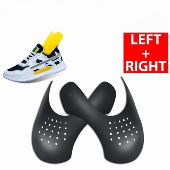 ZHICHUN Pair Sneaker Shoe Anti Crease Protector Decreaser Toe Force Creasing Shoes Cover