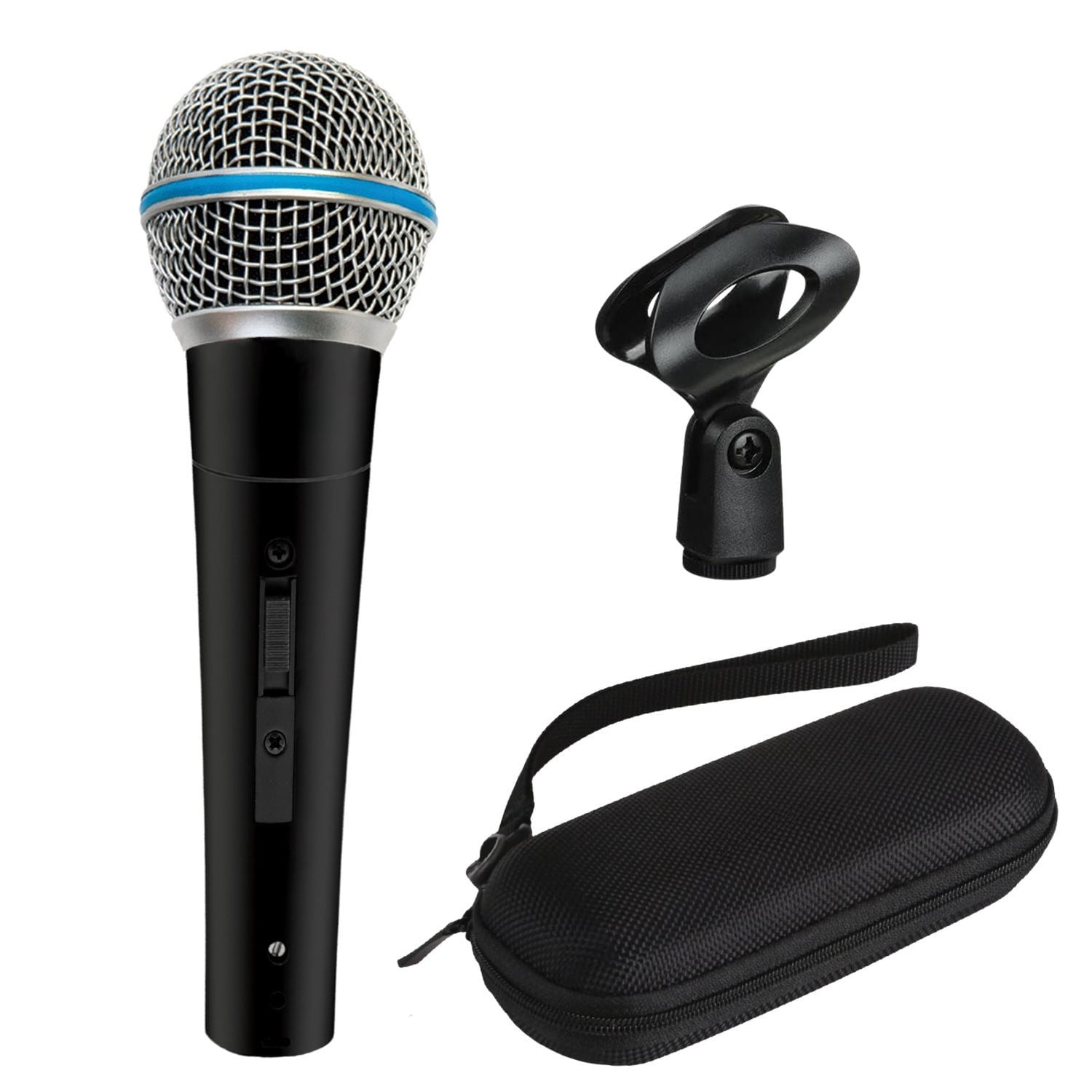ZHICHUN Professional Dynamic Microphone Uni-Directional XLR Wired Mic for Karaoke Singing Stage Studio