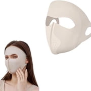 ZHICHUN UPF 50 Plus Sun Protection Face Mask Ice Silk Breathable UV Shield Cover for Women Cycling Hiking Outdoor Sports