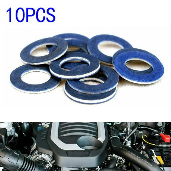 ZHIMAO 10PCS Oil Drain Plug Gasket Crush Washer 90430-12031 For Camry 1989-2016 For Avalon Tool Accessories