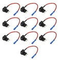 thumbnail image 1 of ZHIMAO 10x ATO ATC Blade Fuse TAP Dual Circuit Adapter Auto CAR Practical ABS+copper Wire Auto Accessories Tools medium, 1 of 7