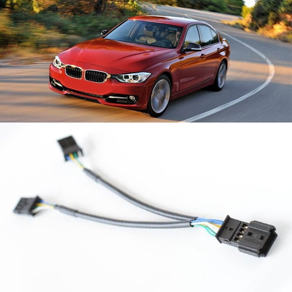 ZHIMAO 15cm NBT Touch Controller ECU Y Splitter Cable Wire For BMW F10 F10 F18/F20/F30/F06 F12 F1 ECU Y Splitter Wire Adapter
