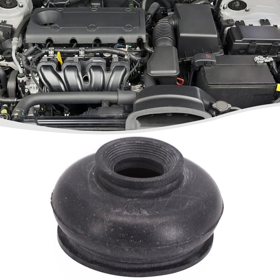 ZHIMAO 1x Rubber Dust Boot Covers 11x25x19mm Track Rod End And Ball Joint Dust Boots Cover Minimizes Premature Wear Of Suspension Parts