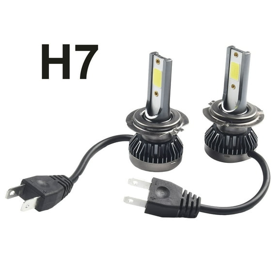 ZHIMAO 2PCS Car LED Headlight H7 LED 6000K Auto LED Lamp Turbo Fog Light 12V LED Headlight 110W 20000LM Hi/Low Kit Car Accessories