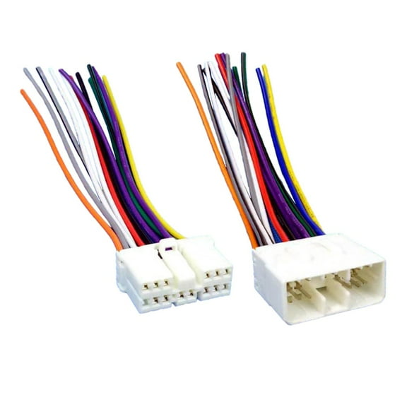 ZHIMAO 2pcs Car Radio Wiring Harness For Forester 1998 - 2007 For Impreza Including For STI 2002 - 2007 For Impreza 1993-2001