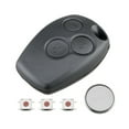 thumbnail image 1 of ZHIMAO 3 Button Car Key Fob Case Shell For Renault Clio Modus Kangoo Master Twingo MK3, 1 of 6
