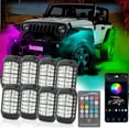 thumbnail image 1 of ZHIMAO 3D Lens Chassis Undergolw Light Remote App Control 12V For Jeep Truck SUV UTV 8PCS, 1 of 7