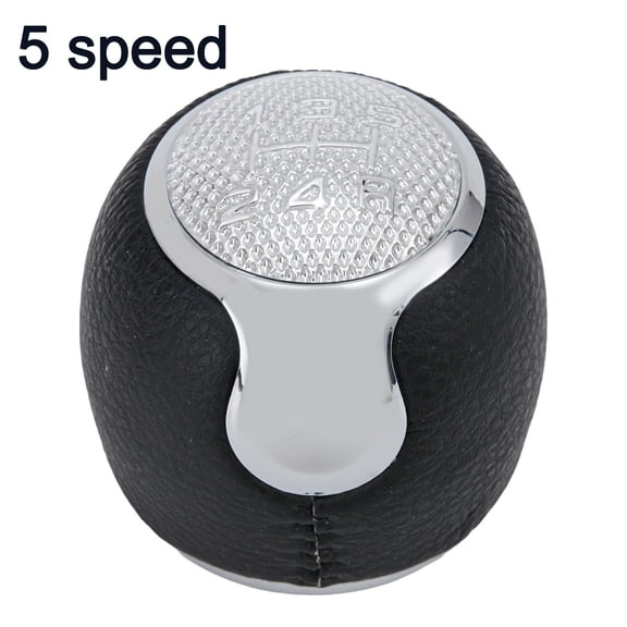 ZHIMAO 5/6 Speed Car Gear Shift Knob Lever Head Leather Fit For Alfa For Mito 2008-2016 7*5*5cm Dust Proof Design Elegant Aesthetics 5 speed