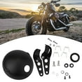 ZHIMAO 7Inch Motorcycle Headlight Housing Bucket Bracket Mount Headlamp