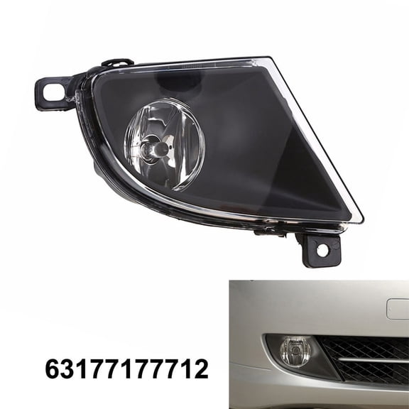 ZHIMAO Auto Parts Fog Light Waterproof 1 Pieces 385G 63177177711 63177177712 ABS+LED DC12V Tool Brand New Good Effect Right