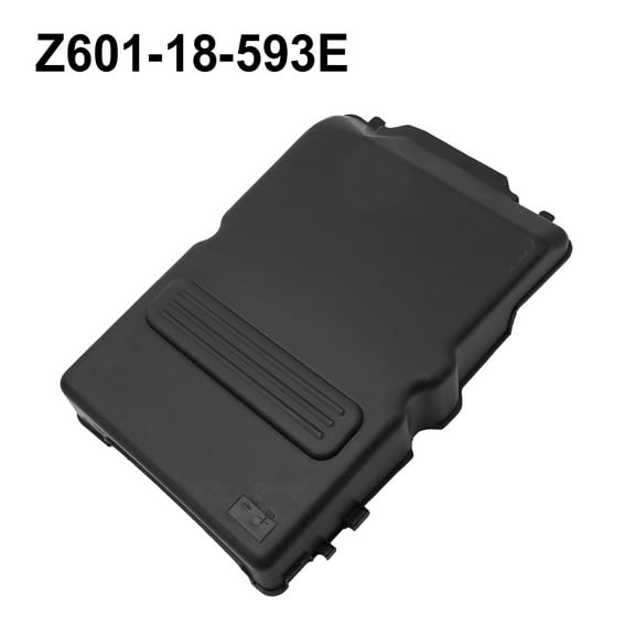 ZHIMAO Battery Box Tray Battery Box Cover Car Accessories Z601 18 593E Electric Components Engine Upper Plastic Black