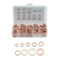 thumbnail image 1 of ZHIMAO Car Accessories Gasket 200pcs/set Copper Seal Diesel Injector For Plant Marine Etc Installation Set M5-M14 Opper, 1 of 9