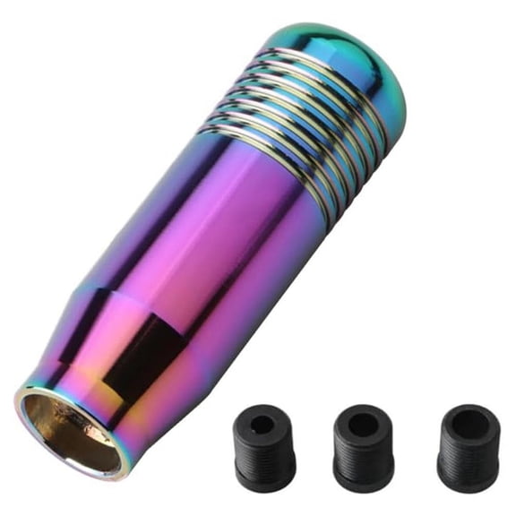 ZHIMAO Car Gear Shift Knob 8.5 CM 5 /6 Speed Gear with 3 Adapters for Most Vehicles new Color