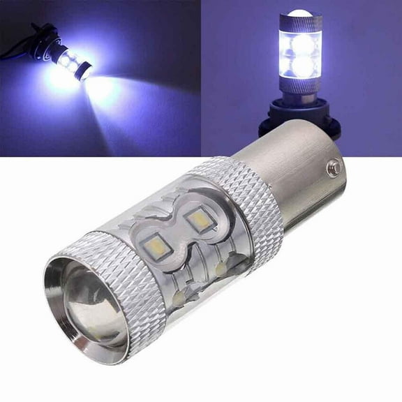 ZHIMAO Car Light Bulb LED 10smd 1156/BA15S/P21W Auto Led Lamps White Backup Reverse High Power Light Bulb P21W 50W