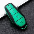 ZHIMAO Car TPU Leather Shell Fob Case Key Cover For Byd Song Plus Yuan