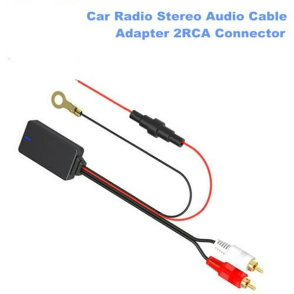 ZHIMAO Car Wireless \Bluetooth \Receiver \Module \BT 5.0 Music Radio Stereo Audio Cable Adapter 2RCA Connector Music AUX Adapter