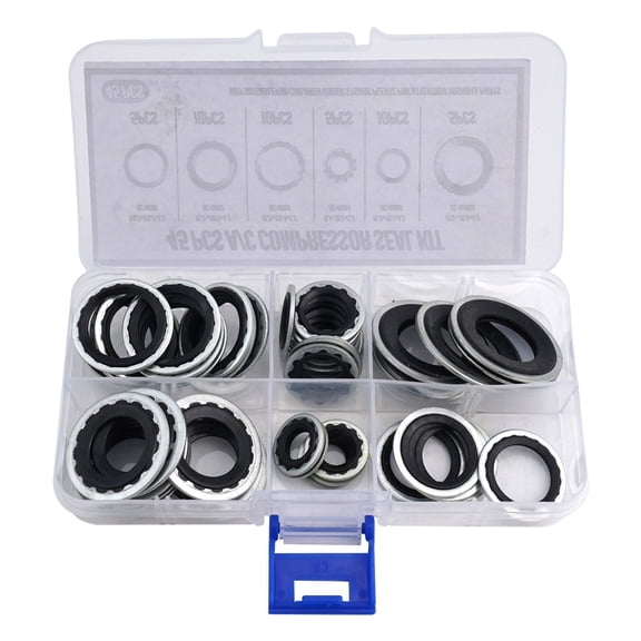 ZHIMAO Compressor Sealing Gasket Air Conditioning System Accessories Automotive Car Compressor Easy Installation Parts