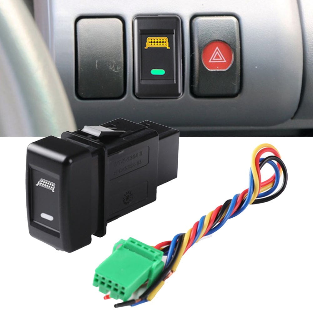 Push Switch PLAIN COVER C1BLANKB fits Holden Colorado, Isuzu D-Max MU-X with LED in blue - AIR ON BOARD (AOB Push Switch PLAIN COVER C1BLANKB fits Holden Colorado, Isuzu D-Max MU-X with LED in blue - AIR ON BOARD (AOB