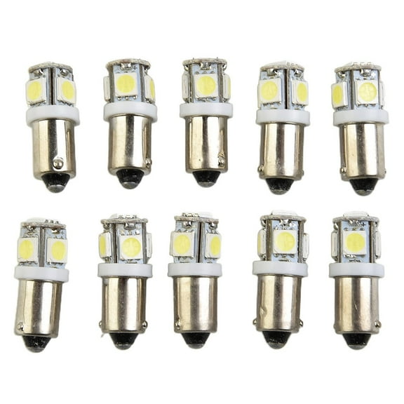 ZHIMAO Lamp 12V LED Bulb Dash Map Lamp Instrument Panel Light 1815 Super White BA9S LED Low Power Consumption Directly
