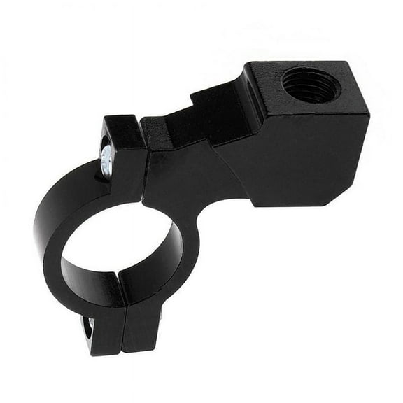 ZHIMAO Motorcycle 21~23mm Handlebar Mirror Mount Holder Adapter Clamp On Bracket Black