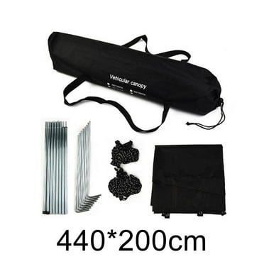 ZHIMAO Portable Car Canopy Sun Shade SUV Awning Car Rear Tent Outdoor Camping Shelter