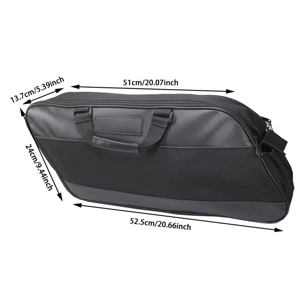 ZHIMAO Saddlebag Luggage Rack Liner Compatible With For Touring Road King Bikes
