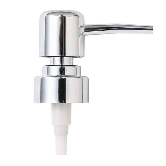 ZHIMAO Soap Pump Head Liquid Lotion Dispenser Head Bathroom Soap Bottle Press Nozzle Lotion Shampoo Pump Head Replace Accessory Silver