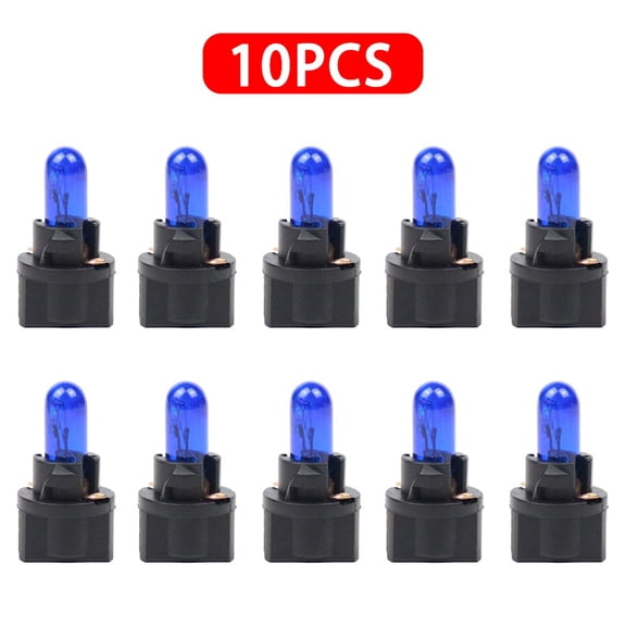 ZHIMAO T LED Bulbs Car LED Bulb Air Conditioning Easy Installation Fitment High Brightness LED Bulb Light Low Power Consumption Blue