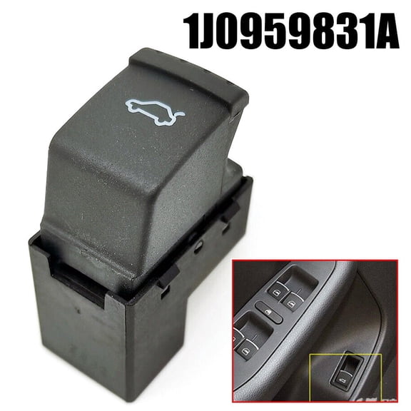 ZHIMAO Trunk Release Switch Tailgate Opening Button For Passat B5 For Golf 1J0959831A Trunk Release Switch Tailgate Opening Button