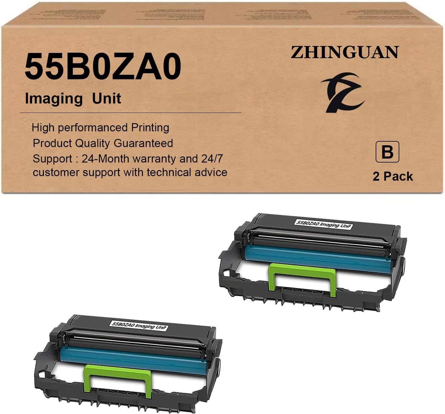 Ms 331 ZHINGUAN 55B0ZA0 Photoconductor Unit for B3340 B3442dw Imaging Unit ...