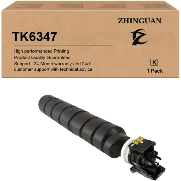 ZHINGUAN TK-6347 TK6347 Black Toner Cartridge Works for TASKalfa 4004i 5004i 6004i 7004i Copystar CS 4004i 5004i 6004i 7004i