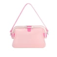 thumbnail image 1 of ZHIYA Huggea Bag, Women Summer Silicone Handbag, 67.63 fl oz Waterproof Foldable Crossbody Tote,13 Pink, 1 of 5