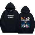 thumbnail image 1 of ZHIYAN 99 Nights in The Forest 2025 Hoodies Fashion Long Sleeve Casual Sweatshirt Unisex Streetwear Print Hooded,3XL,Black, 1 of 2