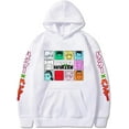 thumbnail image 1 of ZHIYAN Anime Hunter X Hunter Killua Leorio Kurapika Gon Hisoka Pullover Women Mens Hoodie Streetswear Tops,XL,White, 1 of 8