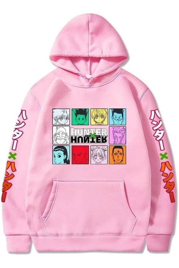 Anime Hunter X Hunter Killua Leorio Kurapika Gon Hisoka Pullover Women Mens Hoodie Streetswear Tops