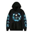 thumbnail image 1 of ZHIYAN Demon Slayer Muichiro Tokito Hoodie - Unisex Harajuku Street Anime Pullover,M,Black4, 1 of 6
