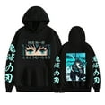 thumbnail image 1 of ZHIYAN Demon Slayer Muichiro Tokito Hoodie - Unisex Harajuku Street Anime Pullover,XS,Black1, 1 of 6