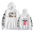 thumbnail image 1 of ZHIYAN Hashibira Inosuke  Hoodie - Unisex Anime Fashion Casual Sweatshirt XS-4XL,3XL,White, 1 of 6