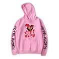 thumbnail image 1 of ZHIYAN Hazbin Hotel Hoodie Funny Cartoon Long Sleeve Streetwear Women Men Sweatshirt Anime Clothes,XXXL,Pink-F00705, 1 of 3