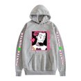 thumbnail image 1 of ZHIYAN  Hot-Selling Hunter x Hunter Anime Hoodie - Unisex Letter Print Fall Winter Sweatshirt,XL,Gray2, 1 of 6