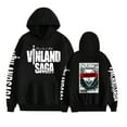 thumbnail image 1 of ZHIYAN Vinland Saga Thorfinn Thorkell Inspired Graphic Hoodie - Unisex Fleece Lined Oversized Long Sleeve Fall & Winter,XL,Black3, 1 of 6