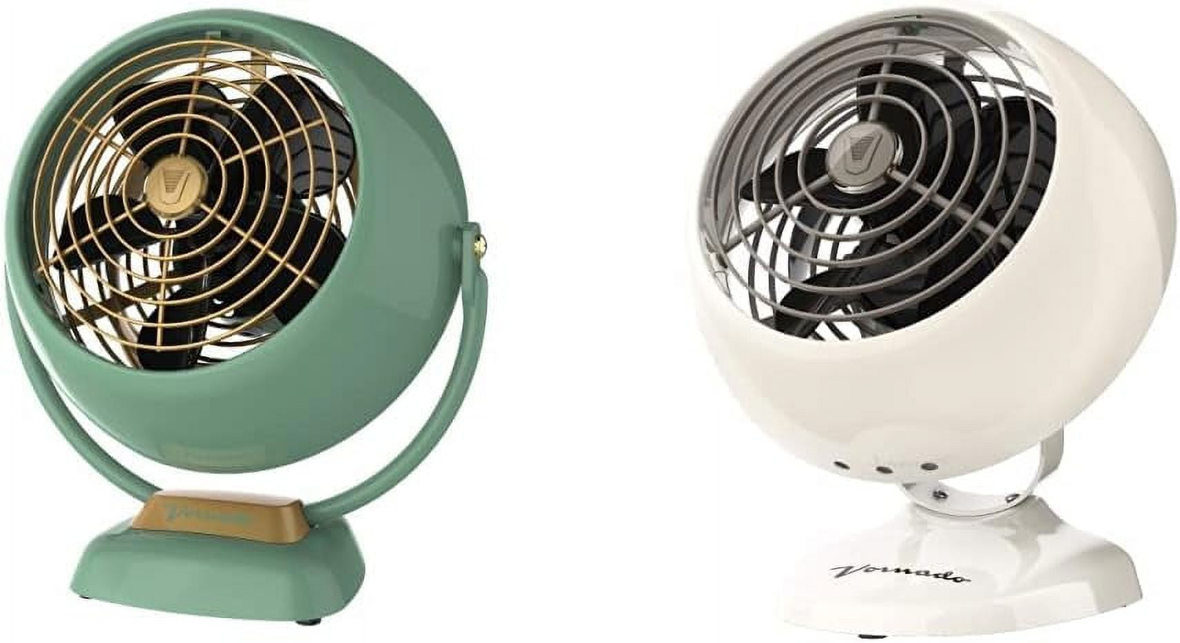 ZHIYU VFAN Jr. Vintage Air Circulator Fan, Green VFAN Mini Classic